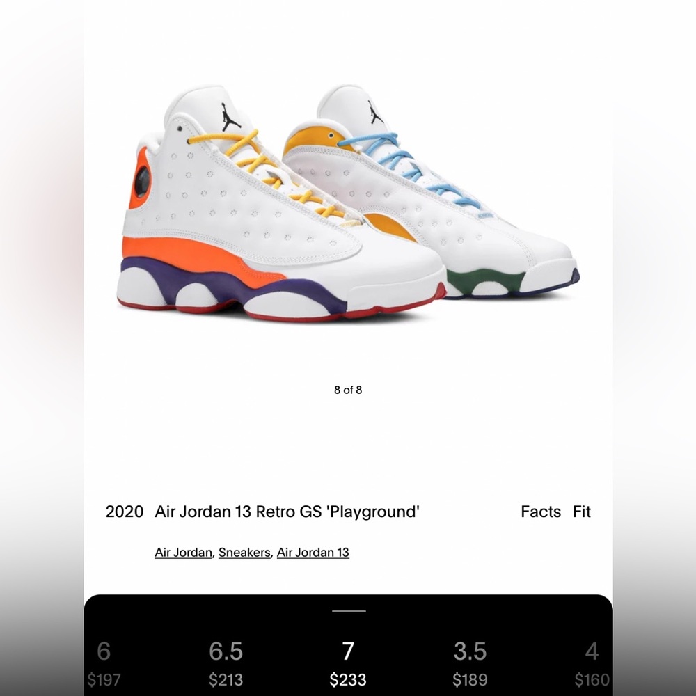 2020 Air Jordan 13 Retro GS 'Playground'